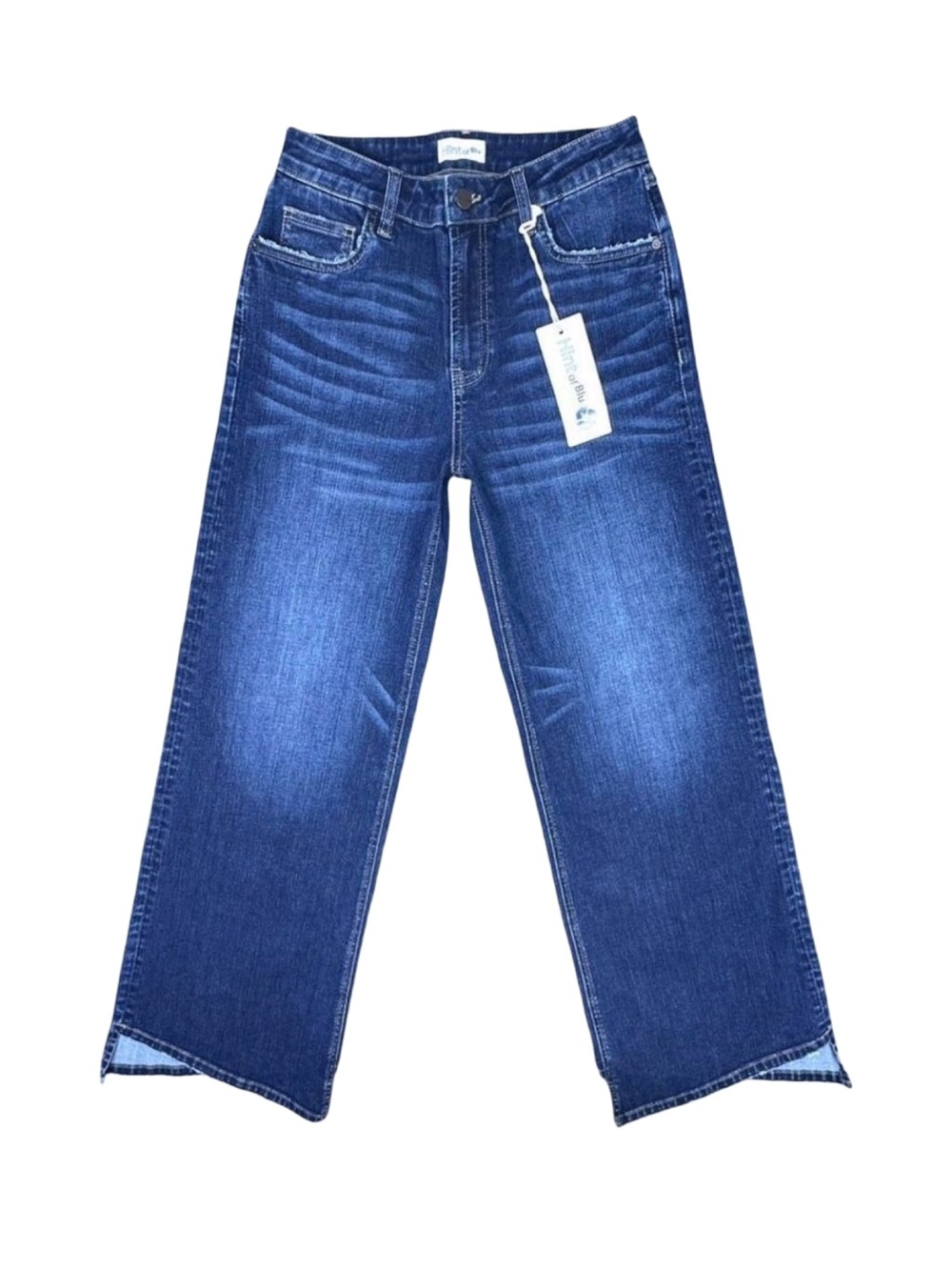 Hint of Blu High Rise Wide Leg Jeans - 26” Waist